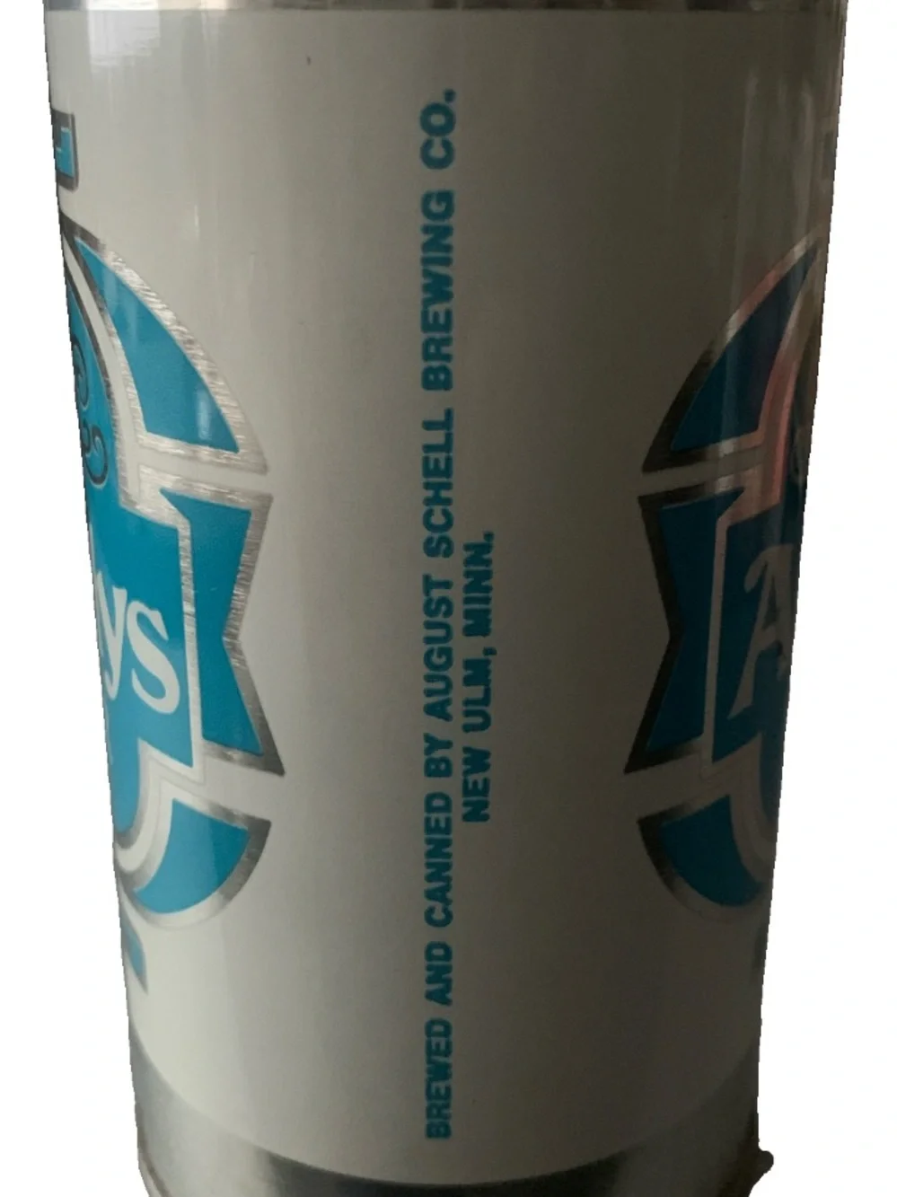 Vintage Beer Can Andy's Beer Blue Can Tab Empty Steel Can Schell Brewing
